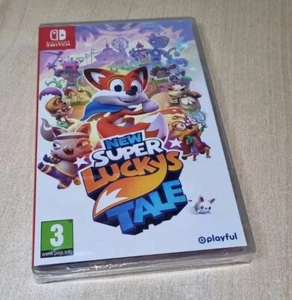 New Super Luckys Tale Nintendo Switch Cartridge Version UK Pal New Factory Seal - Picture 1 of 2