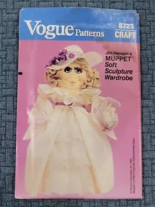 Jim Henson's Muppet Babies Vogue Pattern #8723 Miss Piggy Wardrobe Uncut - Picture 1 of 4