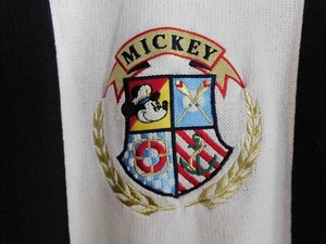 Vintage Sailor Mickey Mouse Sweater Size L Mickey, INC Since 1928 - Picture 1 of 7