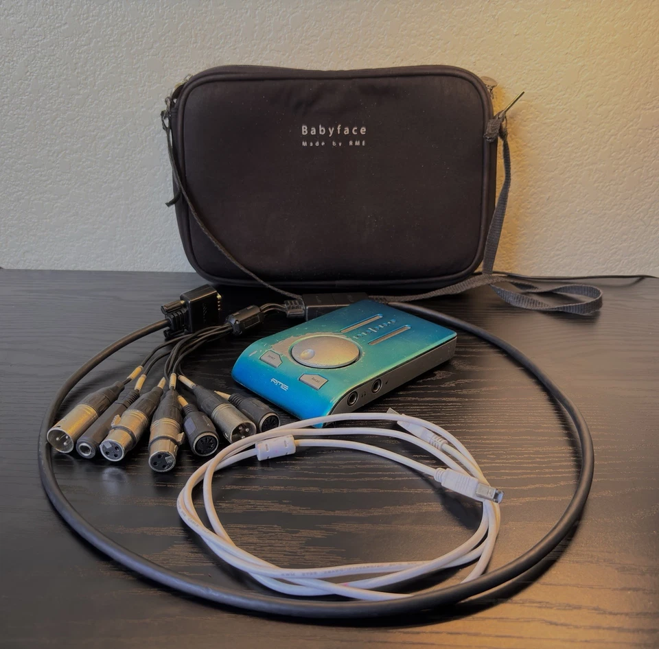 ¡INTERFAZ DE AUDIO RME BABYFACE! Con bolsa, driver y cables Foto 1 de 2