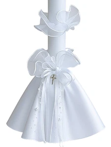 Pañuelo de velas falda de vela para vestido de comunión traje de comunión accesorios de comunión - Imagen 1 de 4