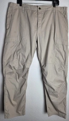 Vertex Phantom LT Tactical Cargo Pants Mens 40x32 Rip Stop Khaki Military  - Image 1 of 4