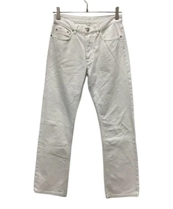 Pantalones de mezclilla Helmut Lang blancos para hombre talla 68,5 cm (W27) - Imagen 1 de 7