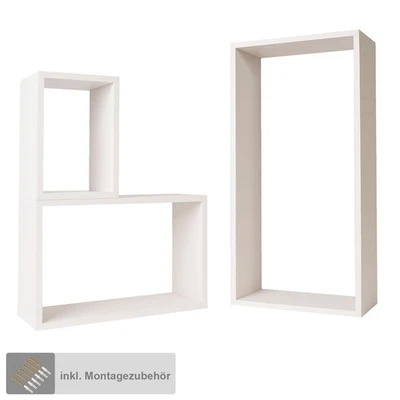 3er Estante Wand-Board de Libros Deko-Regal Aspecto Madera Flotante Elección - Imagen 1 de 2