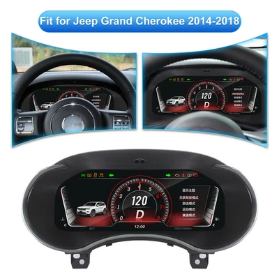 Cuadro de instrumentos medidores de tablero digital para Jeep Grand Cherokee 2014-2018 Foto 1 de 4