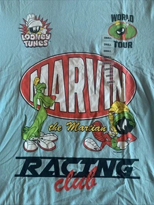NEW Looney Tunes x Marvin The Martian Racing Club K9 Graphic T-Shirt Size S - Picture 1 of 4