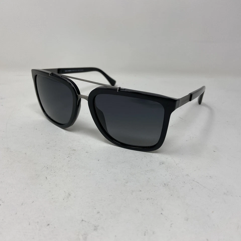 DOLCE & GABBANA ITALY DG 4219 501/T3 57-19 NEGRO CON LENTE POLARIZADA GRIS DE37 Foto 1 de 4
