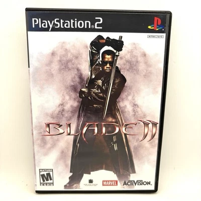 PS2 Blade II (PlayStation 2, PS2) CIB - TESTED - Fast Shipping - Image 1 of 4