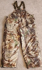 Realtree Field And Stream Mens Camo Bib Overalls Insulated hydroProof XXL NWT - Picture 1 of 17