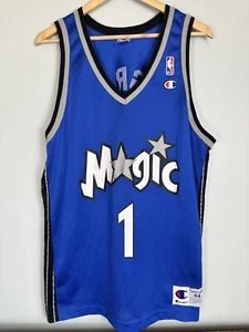 Champion Vintage Y2K Tracy McGrady Orlando Magic NBA Jersey Size 44 Large - Picture 1 of 11