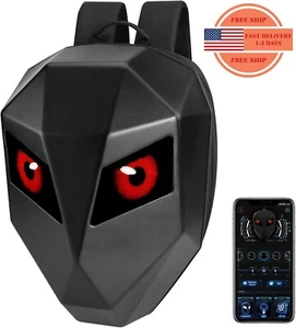 Mochila motocicleta para hombre mochila LED pantalla todo color programable DIY - Picture 1 of 7