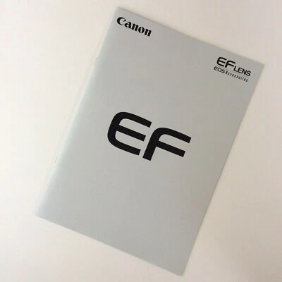 Canon EF Lens / EOS Accessories Japanese New Catalog Published in November 2021 - Image 1 of 4