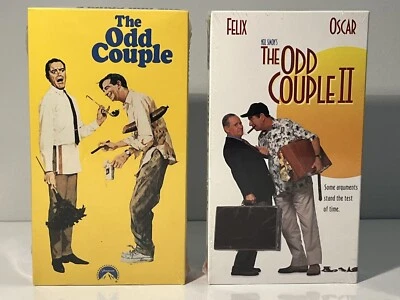 The Odd Couple 1 & 2 VHS Movies Factory Sealed Jack Lemon & Walter Mattha WM - Image 1 of 4