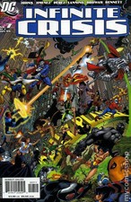 Infinite Crisis #7B Perez Variant VG 2006 Stock Image Low Grade