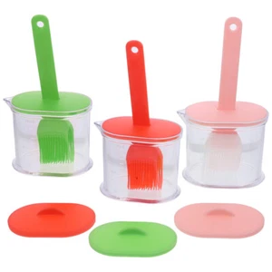 3 Sets Baking Pastry Brush Barbecue Oil Brush Kitchen Basting Brush BBQ Sauce - Picture 1 of 12