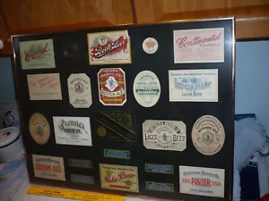 Continental Brewing Co Lager Beer PHILADELPHIA PA Label display free shipping - Picture 1 of 6