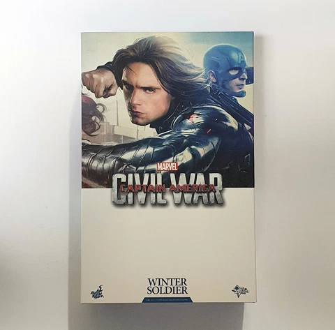 Hot Toys MMS351 Captain America Civil War Winter Soldier Bucky Barnes 1/6 Figure Cover