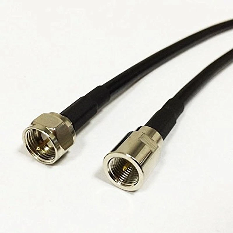 F type male to FME male plug RF adapter coax cable RG58 50cm 20inch adapter NEW - Image 1 of 1