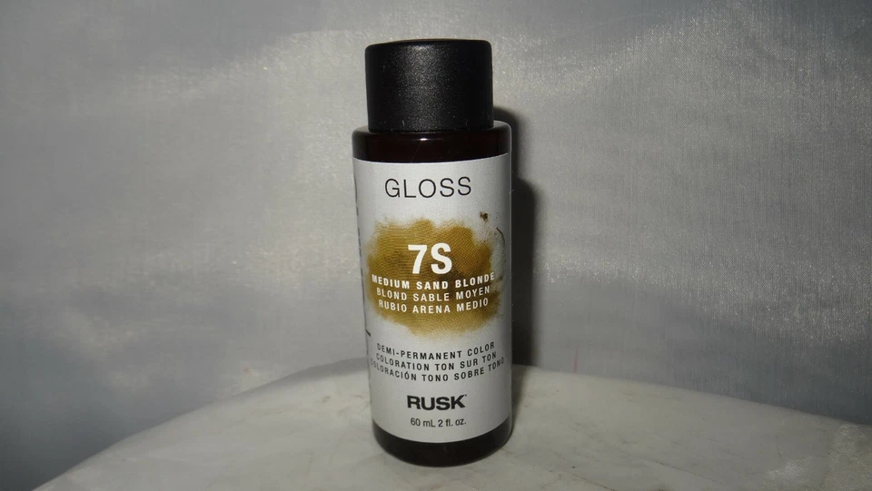 Rusk Deep Shine 7S Rubio Arena Medio Color Semipermanente 2 fl oz ¡NUEVO! Foto 1 de 1