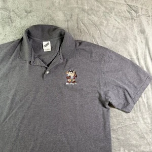 Camisa Polo Vintage Warner Bros Mr Fix-It Taz Bordada Personaje de Dibujos Animados L - Imagen 1 de 9