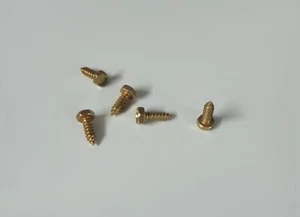 5x Sechskant Blechschraube 4,2x13 gelb verzinkt NOS für Oldtimer & Youngtimer - Bild 1 von 2