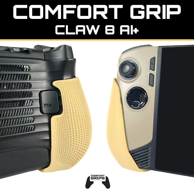 Comfort Grips for MSI Claw 8 AI+  - 3D Printed Accessories - Image 1 of 4