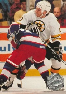 1991-92 Pro Set Platinum PC INSERTS #PC9 KEN HODGE - Boston Bruins - Bild 1 von 1
