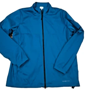EUC Nike Large Storm Fit Full Zip Jacket Coat Teal DA2867-404 Victory Golf - Picture 1 of 11