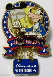Pin Goofy del 4 de julio de Disney MGM Studios - Imagen 1 de 2