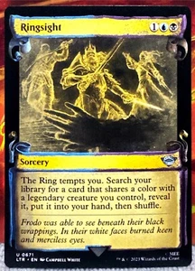 MTG - Lord of the Rings Ringsight (Showcase Scrolls) - Lord of the Rings: SE 671 - Picture 1 of 2
