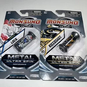MONSUNO DIE CAST METAL ULTRA SPIN CORE-2012 JAKKS PACIFIC LOT OF 2 - Picture 1 of 2