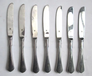 Set of 7 x WMF Butter Knife 7" / 17.6cm Stainless Flatware Cutlery Knives - Bild 1 von 4