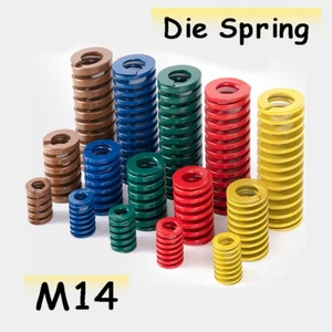 Stanzfeder 14 mm rechteckige Feder gelb blau rot grün Kompressionsfeder Einsatz - Bild 1 von 6
