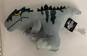 Jurassic World Dominion GIGANOTOSAURUS 4"x7" Plush Sound 2022 Dinosaur - Picture 1 of 5