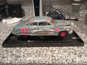 HIGHWAY 61  1:18 HUDSON HORNET RACE CAR THOMAS 92 OPENING HOOD  DOORS & TRUNK HQ - Picture 1 of 8