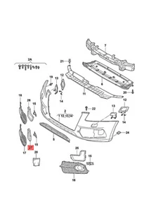 Genuine Cover right AUDI Q5 8RB 8R0807246A - Picture 1 of 1