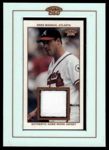 2002 Topps 206 Relics Greg Maddux Atlanta Braves #TR-GM2 R59 - Picture 1 of 2