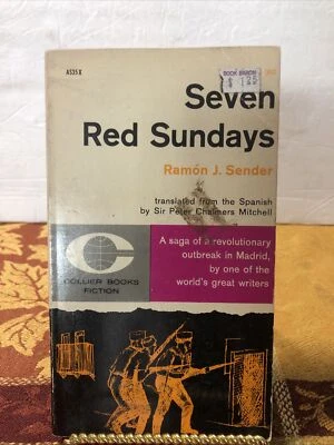 Seven Red Sundays By Ramon J. Sender Vintage Paperback 1961 - Image 1 of 4