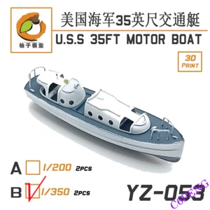 YZM Model YZ-053B 1/350 Scale U.S.S 35FT MOTOR BOAT - Picture 1 of 5