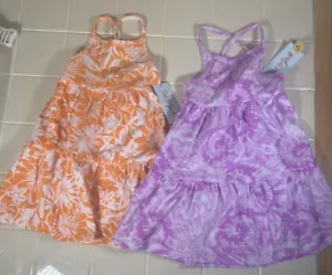 Cat & Jack 2 Sommerkleid Gr. 18 Monate Neu mit Etikett Blumenmuster Pullover - Bild 1 von 10
