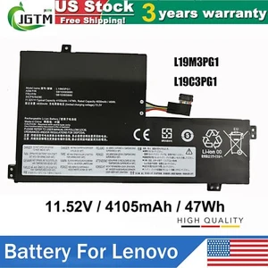 L19C3PG1 L19M3PG1 L19L3PG1 Battery For Lenovo 100e 300e Chromebook 2nd Gen 47Wh - Picture 1 of 12