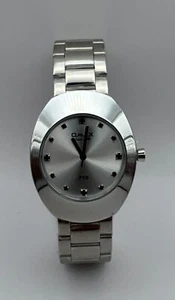 Omax Women's Oval Chrome Dial Bracelet Analog Watch | Model FSB013 - Picture 1 of 10