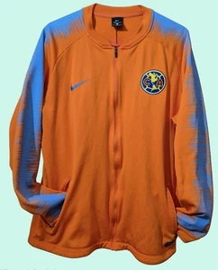 Chaqueta himno Nike Club América México para hombre 920053-819 naranja 2018/19 talla XL - Imagen 1 de 8