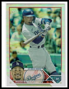 2023 Topps #50 Mookie Betts Rainbow Foil Los Angeles Dodgers - Bild 1 von 2