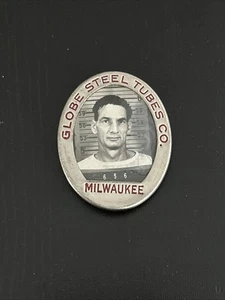 Vintage Globe Steel Tubes Co. Mitarbeiter Foto Ausweis Abzeichen Antik Fabrik Milwaukee - Bild 1 von 4