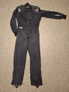 Bell Racing Coveralls Mens Large Black Full Zip Racing SFI Suit - Bild 1 von 13