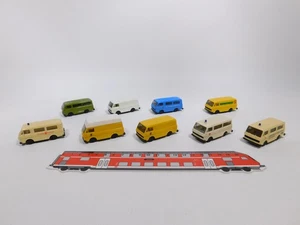 9x Herpa H0 1:87 Modello Volkswagen / VW Lt: Post / Dbp + Drk + Sf ecc Top - Foto 1 di 3