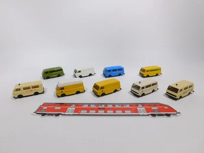 9x Herpa H0 1:87 Modello Volkswagen / VW Lt: Post / Dbp + Drk + Sf ecc Top - Immagine 1 di 3