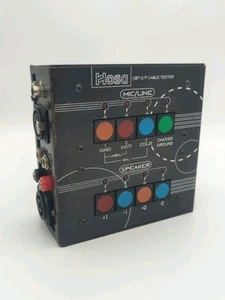 Hosa CBT-277 Cable Tester Mic/Line Speaker - Picture 1 of 4