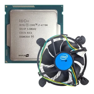 Intel Core I7 4770K LGA 1150 Desktop Processor 4C/8T 3.5 GHz Refurbished - Picture 1 of 6